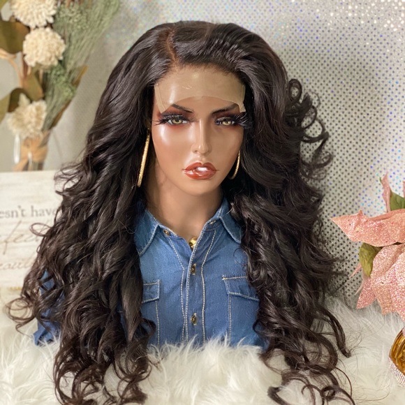 🌺New30”Sexy Vixen 100%Brazilian Human Hair Wig 🌺